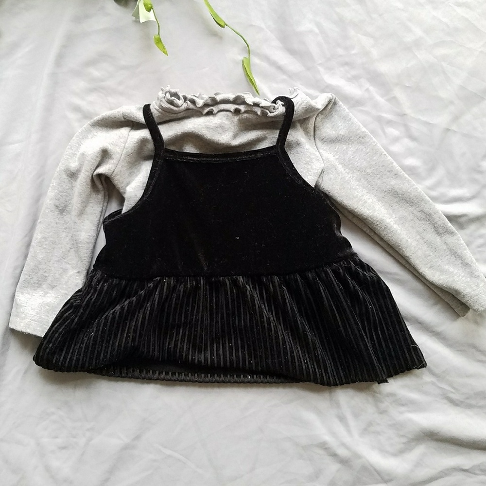 *Bundle 3/15$* Oshkosh Velvet Shirt Dress